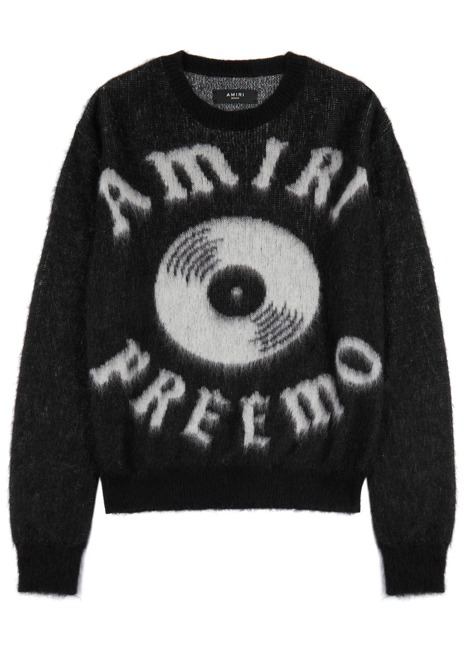 Amiri Premier Intarsia Mohair-blend Jumper | Smart Closet