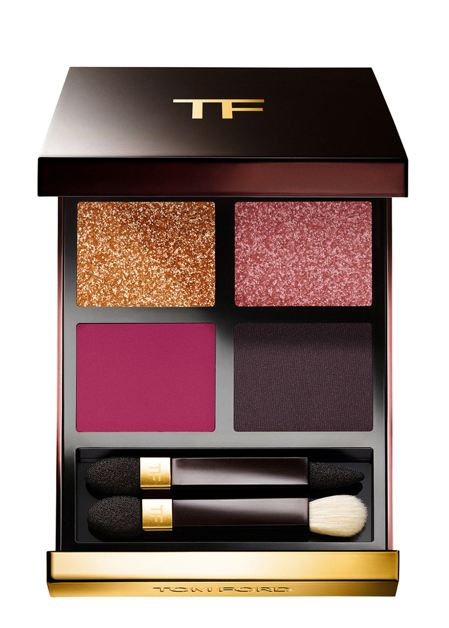 Tom Ford Runway Eye Color Quad, Ambrosia, High Pigment, Versatile Shades, Eyeshadow, 43 Ambrosia, Silk