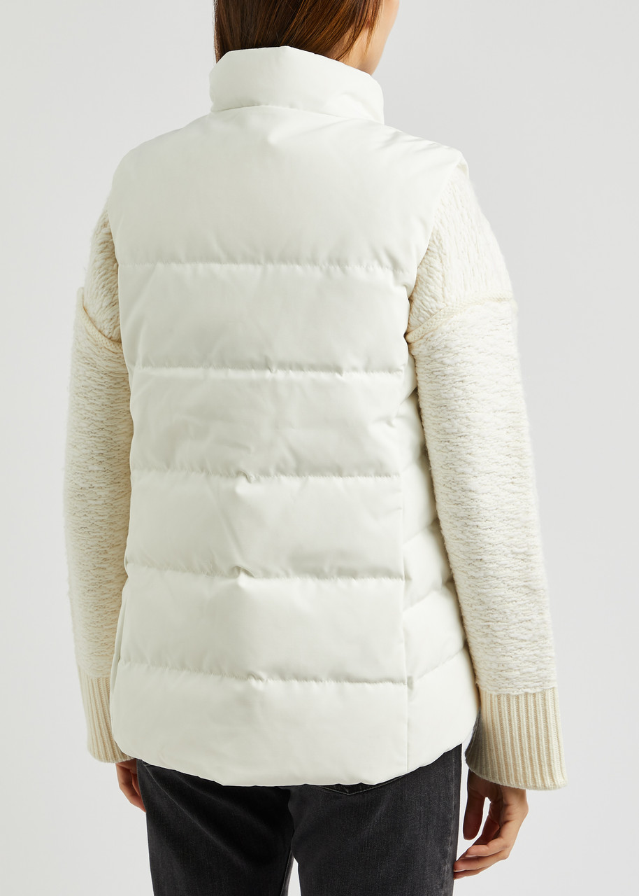  Canada Goose Freestyle Quilted Arctic-tech Shell Gilet - White - S 