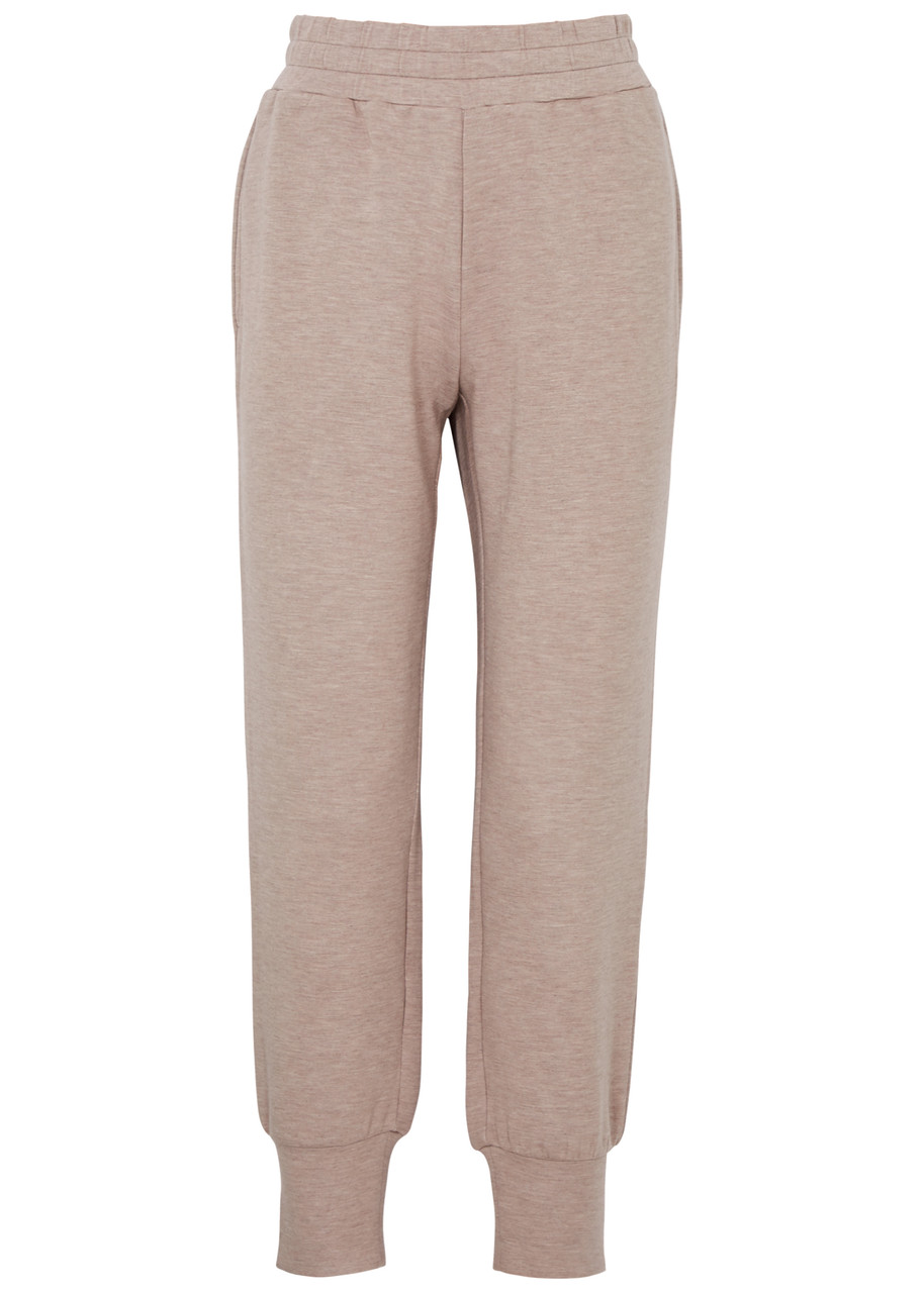 Varley The Slim Cuff Stretch-jersey Sweatpants - Taupe - XS