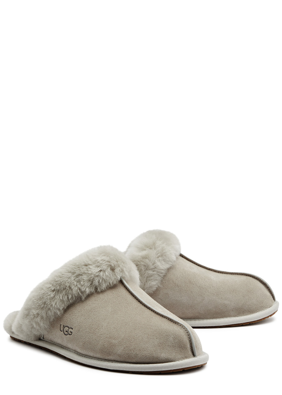  Ugg Scuffette Ii Suede Slippers - Grey - 7 