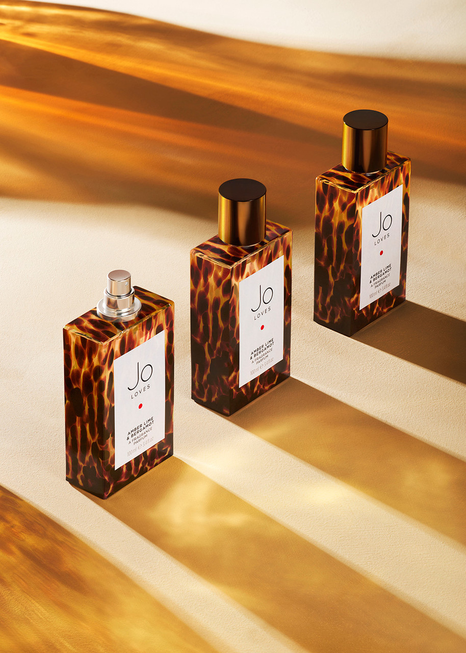 JO LOVES JO LOVES AMBER LIME AND BERGAMOT PARFUM, FRAGRANCE, 100ML, SUEDE