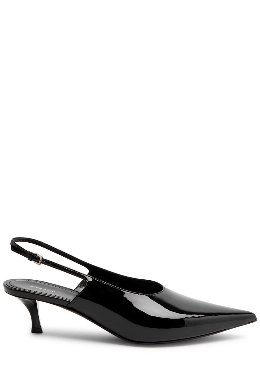 GIVENCHY 45 PATENT LEATHER PUMPS