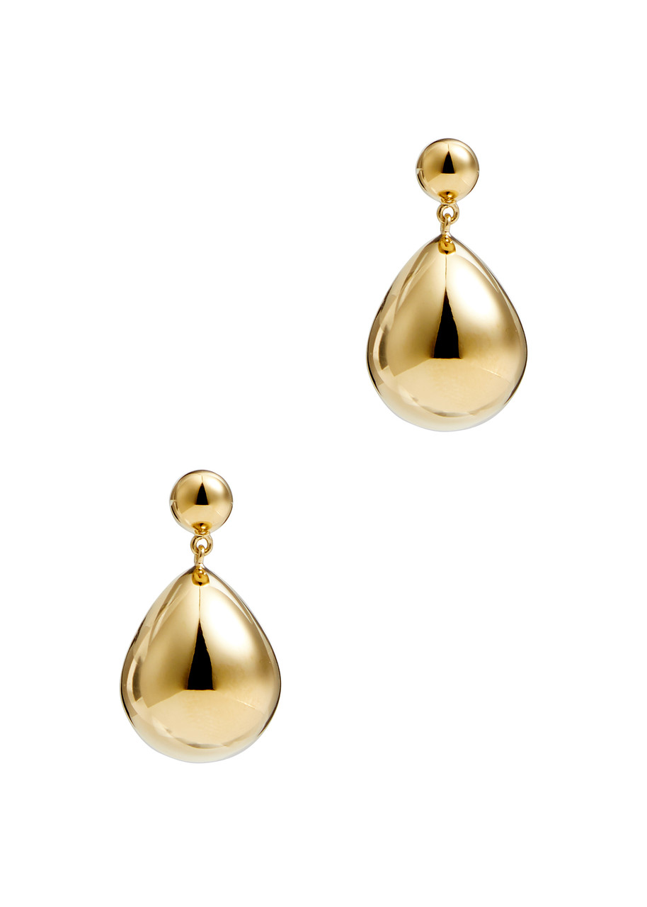 Lie Studio The Julie 18kt Gold-plated Earrings In Gold