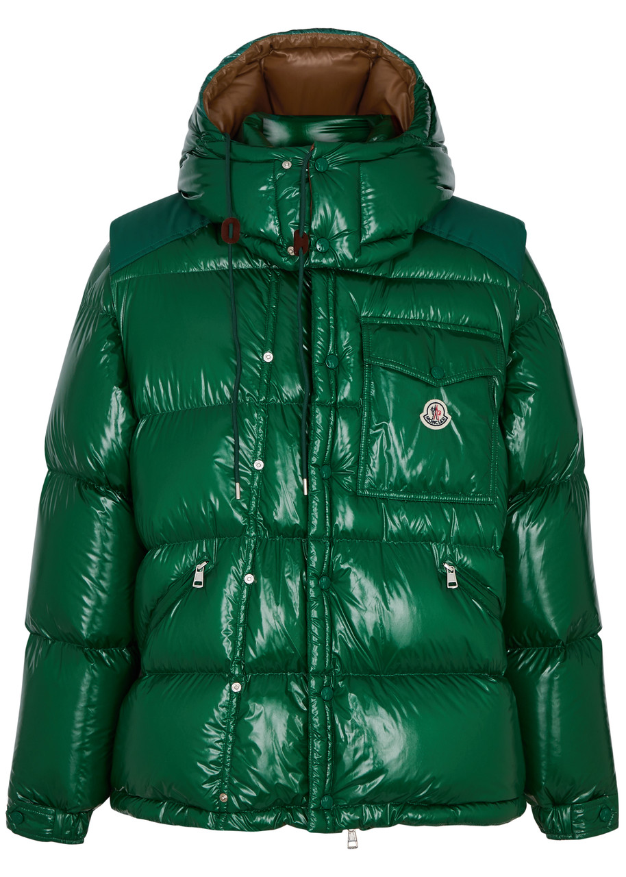 Moncler Karakorum 1954 Quilted Shell Jacket - Green - 4 (UK42 /xl)