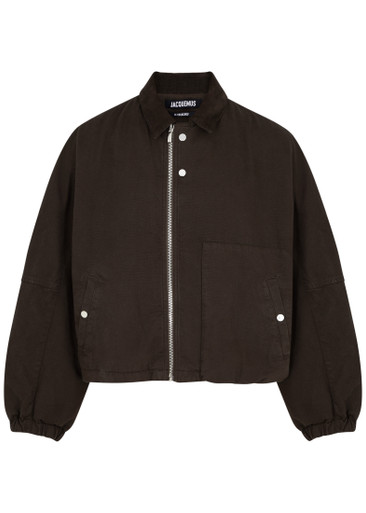 JACQUEMUS Le Blouson Trivela cotton-canvas jacket | Harvey