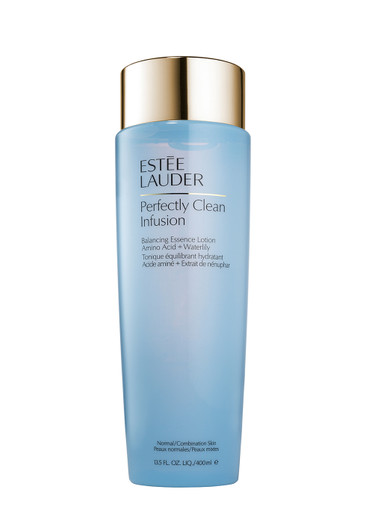 Estée Lauder Perfectly Clean Infusion Balancing Essence Lotion With Amino Acid + Waterlily 400ml, Fa In White