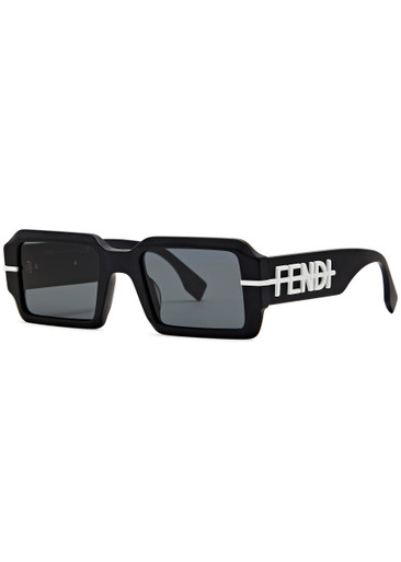 FENDI: Rectangle-frame sunglasses
