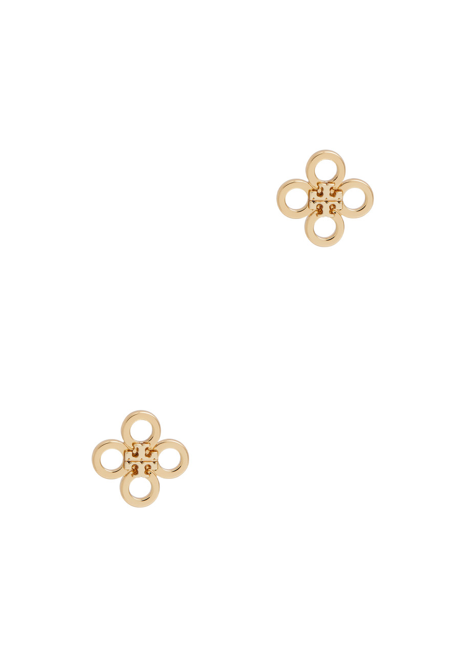 Tory Burch Kira Small 18kt Gold-plated Stud Earrings