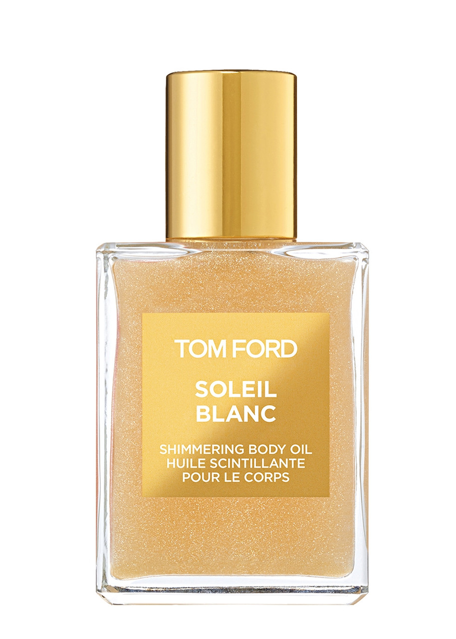 Tom Ford Women's Blanc Soleil Shimmering Body Oil, Skincare, Luxurious Glow, 45Ml, Travel-Friendly, Sun-Kissed Radiance