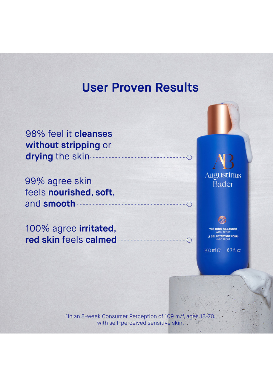 Augustinus Bader The Body Cleanser 200ml, Shower, Floral, Coconut Oil, Eucalyptus, Niaouli Leaf