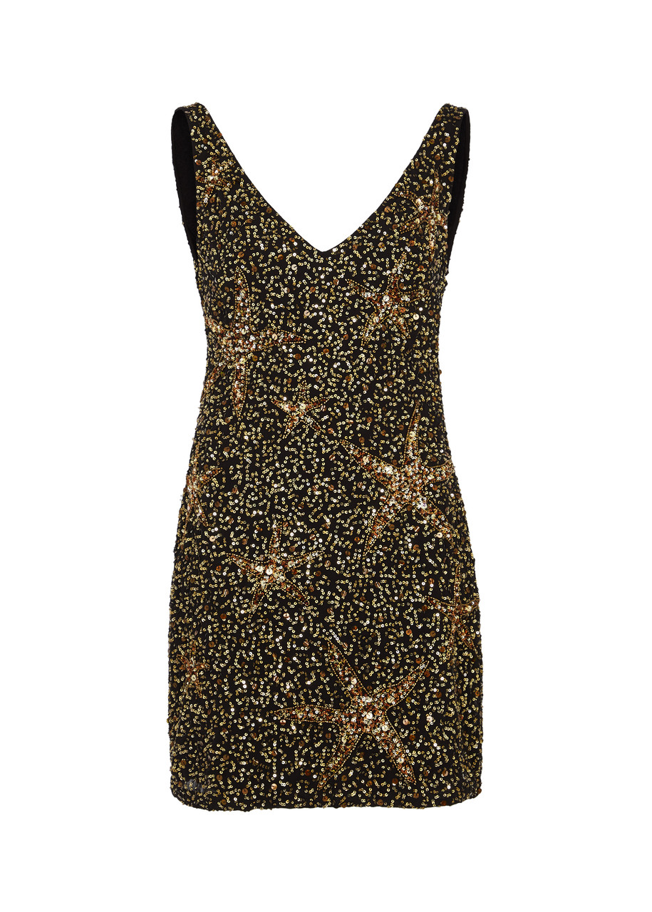 rixo gold sequin dress Rent Rixo Gold Dress UK 10
