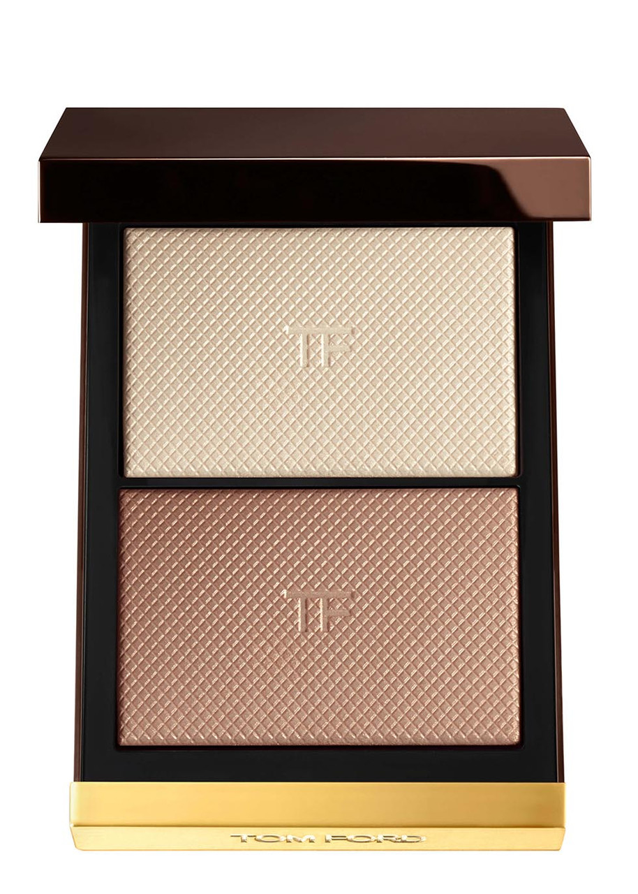 Tom Ford Skin Illuminating Powder Duo, Highlighter, Moodlight In White