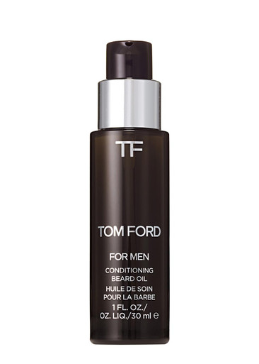 Tom Ford Oud Wood Conditioning Beard Oil, Beard Oil, 30ml, Vitamin E In White