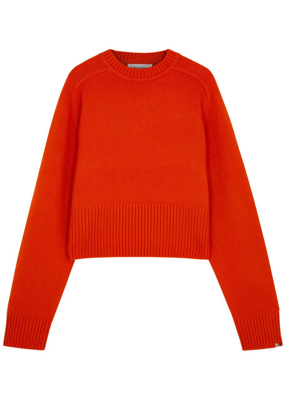 Extreme Cashmere N256 Judith Cashmere Jumper - Orange