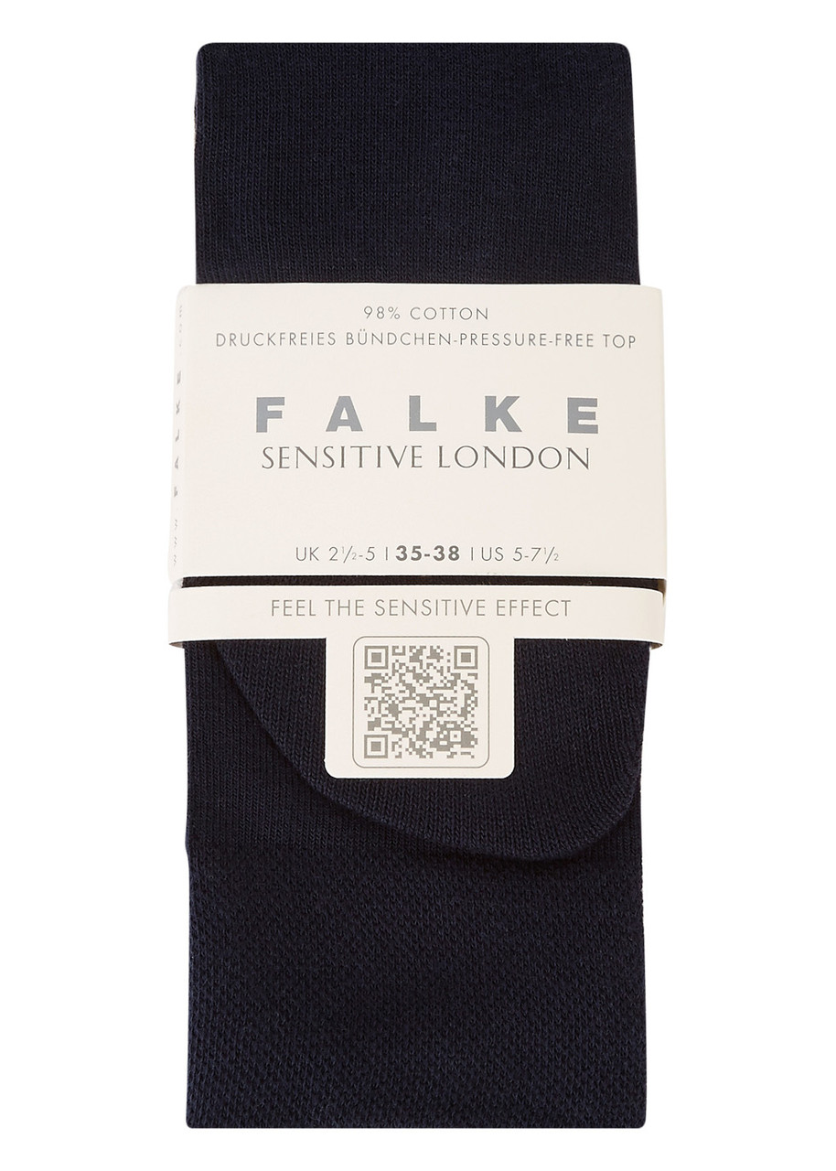 Falke Sensitive London Stretch Cotton Socks - Navy - 1