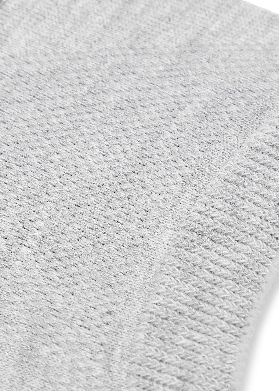 Falke Cool Kick Jersey Trainer Socks In Light Grey