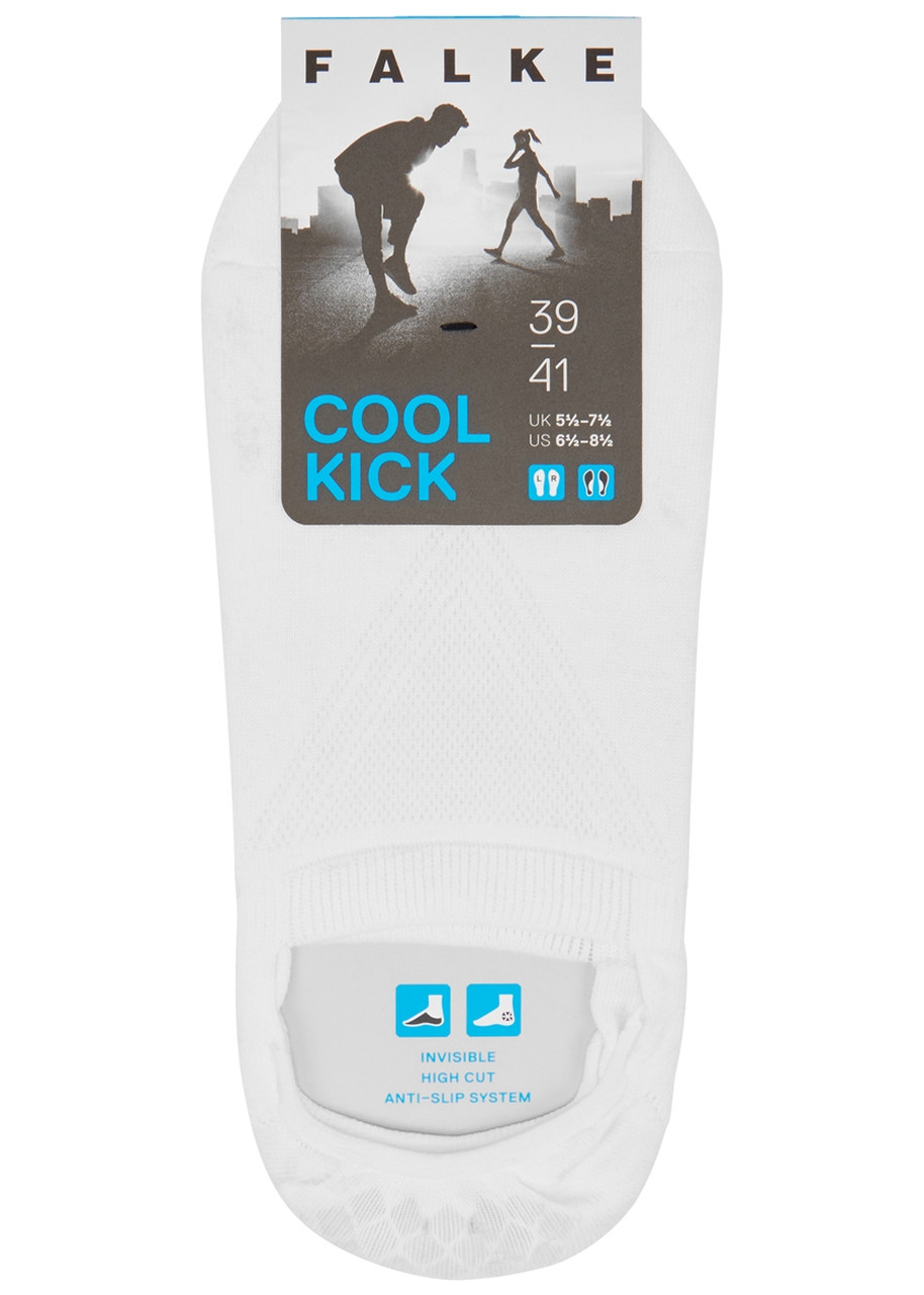 Falke Cool Kick Jersey Trainer Socks - White - 1