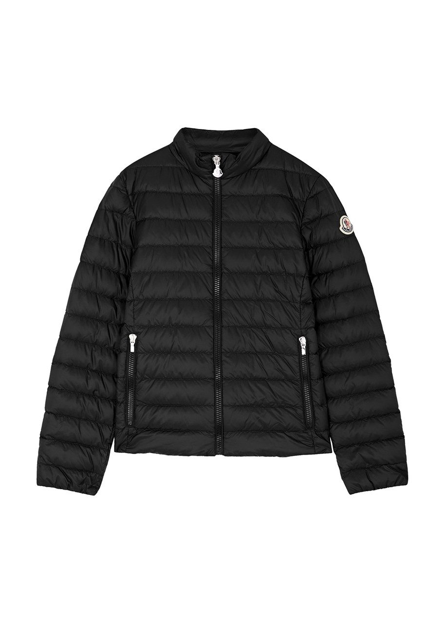 Moncler Kids Kaukura Quilted Shell Jacket (12-14 Years) - Black