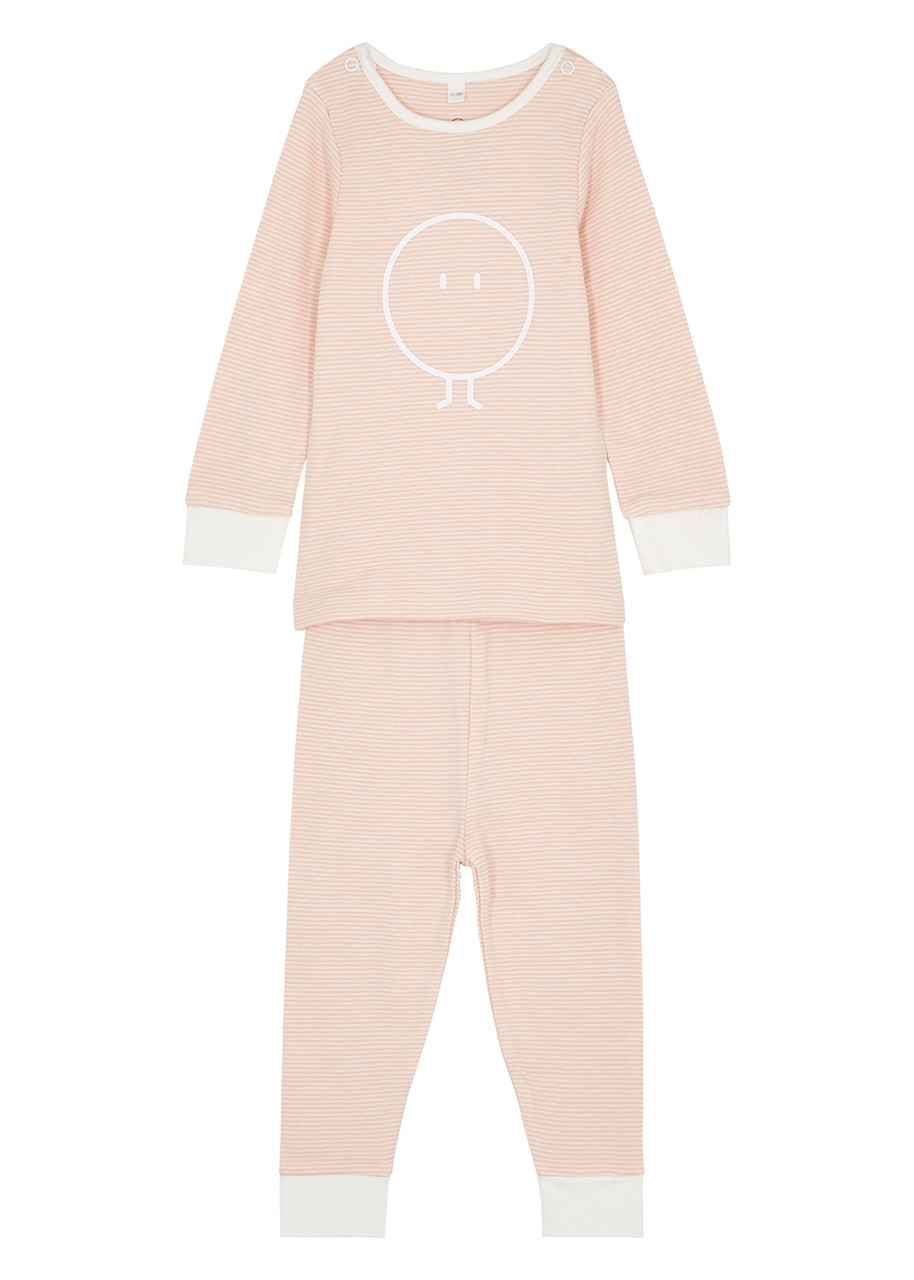 Mori Snoozy Jersey Pyjama set - Pink