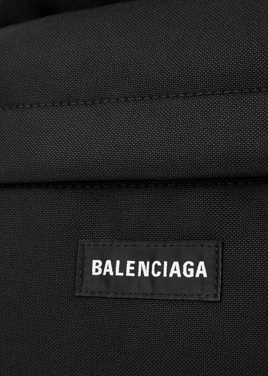  Balenciaga Explorer Canvas Backpack - Black - One Size 