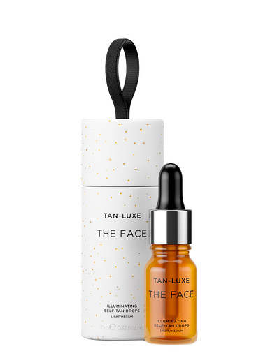 Tan-luxe The Face Bauble In White