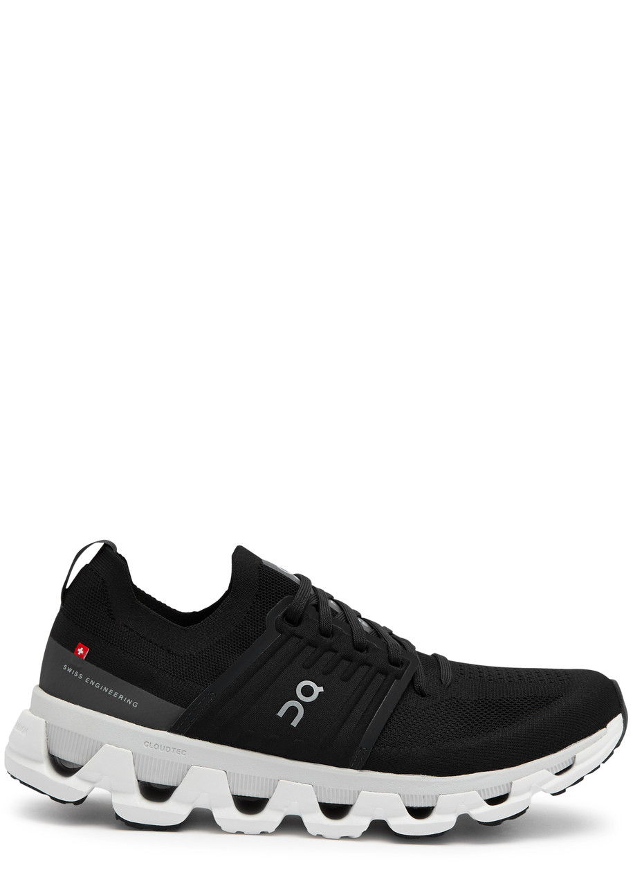 On Running Cloudswift 3 Panelled Mesh Sneakers In Black