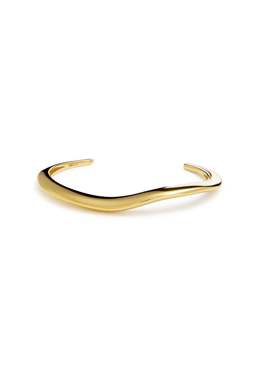 Agmes Small Astrid Gold Vermeil Cuff Bracelet