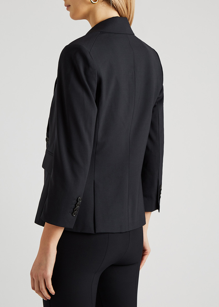  Veronica Beard Schoolboy Dickey Stretch-wool Blazer - Navy - 6 