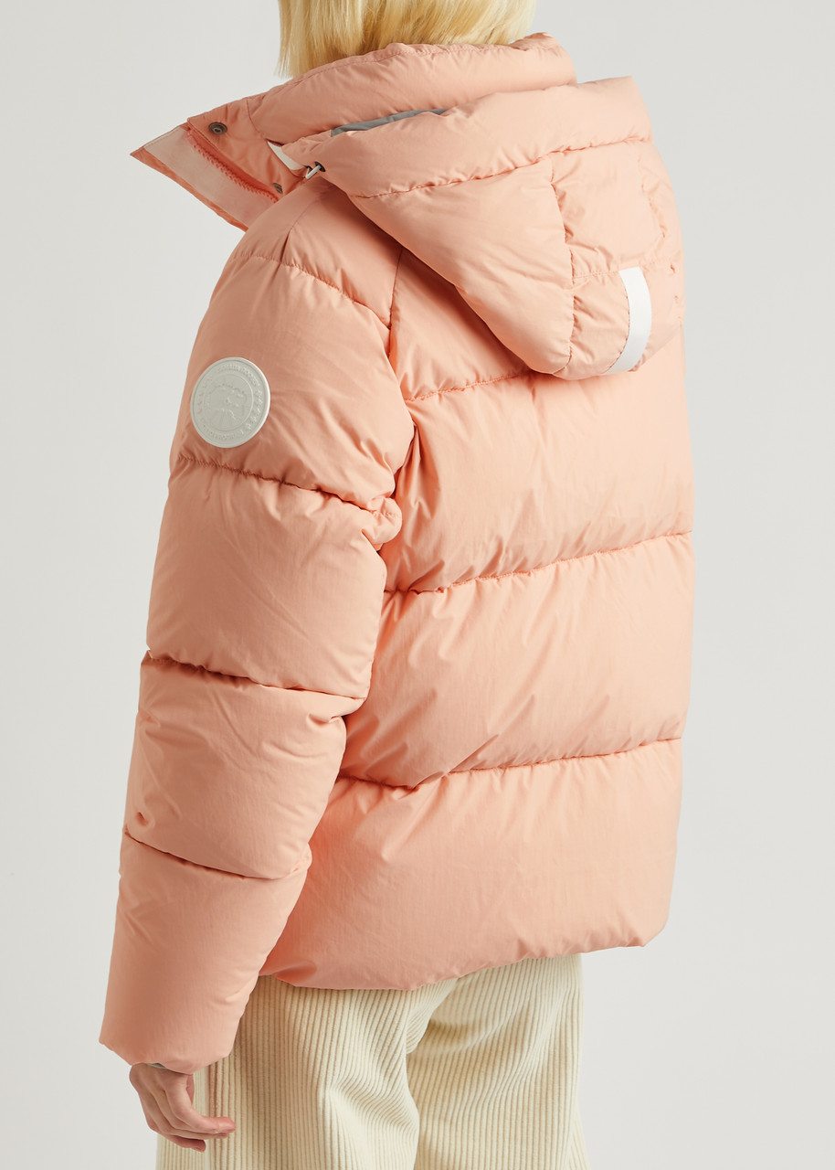 Canada Goose Junction Quilted Shell Parka - Orange - M 