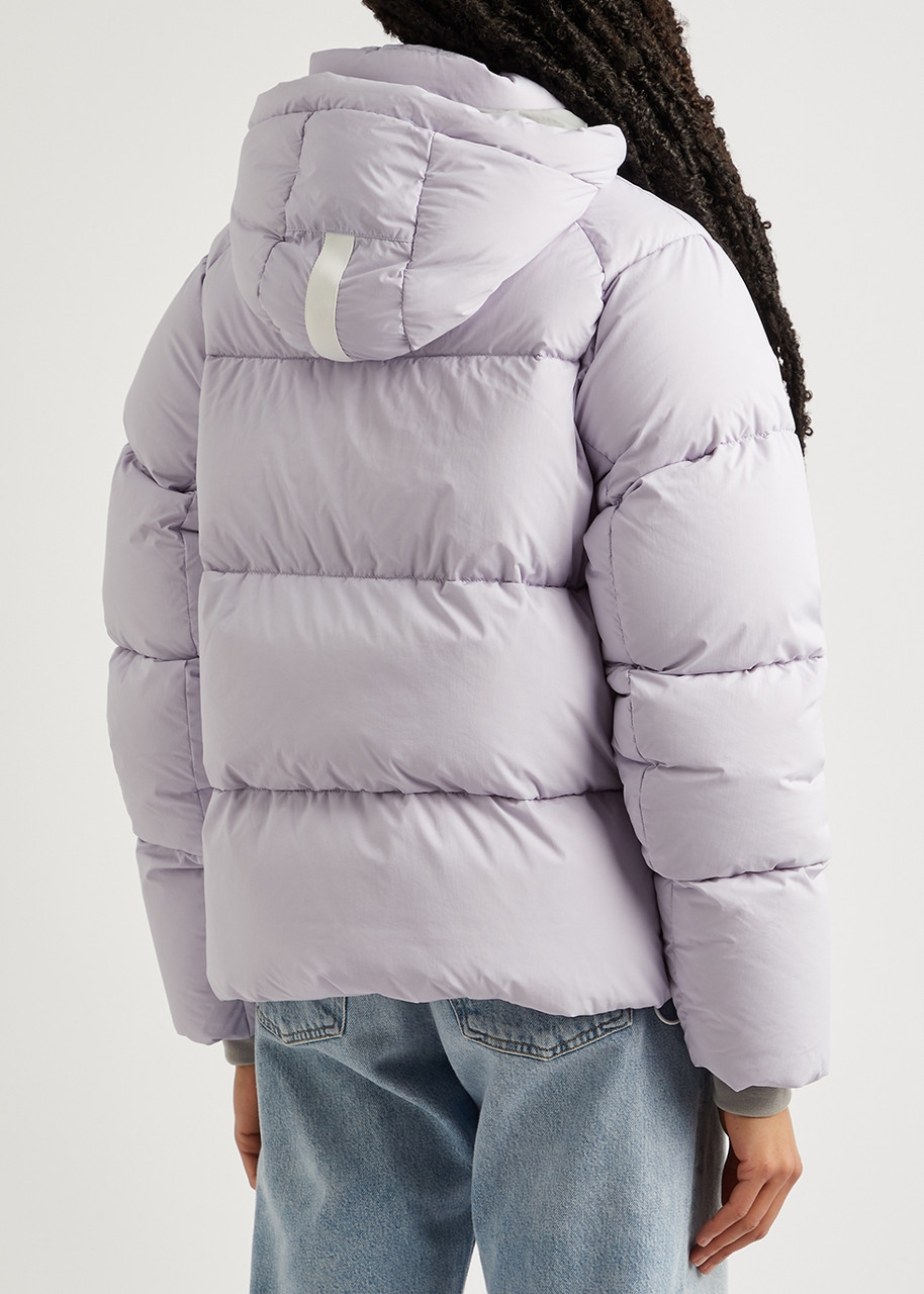  Canada Goose Junction Quilted Shell Parka - Lilac - Xs 