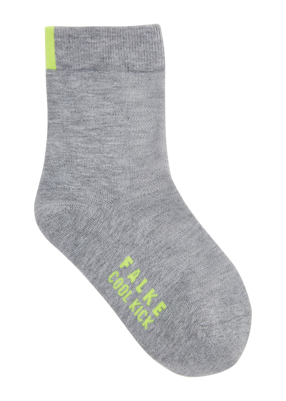 Falke Cool Kick Jersey Sport Socks - Light Grey - 37/38