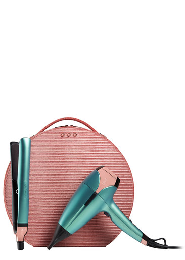 Ghd Deluxe Gift Set Hair Straightener & Hair Dryer, Haircare, Platinum - Jade