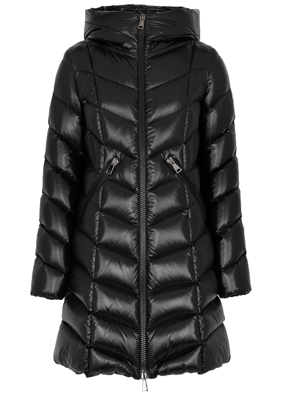 Moncler Marus Quilted Shell Coat - Black