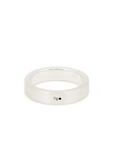LE GRAMME 7g brushed sterling silver ribbon ring | Harvey Nichols