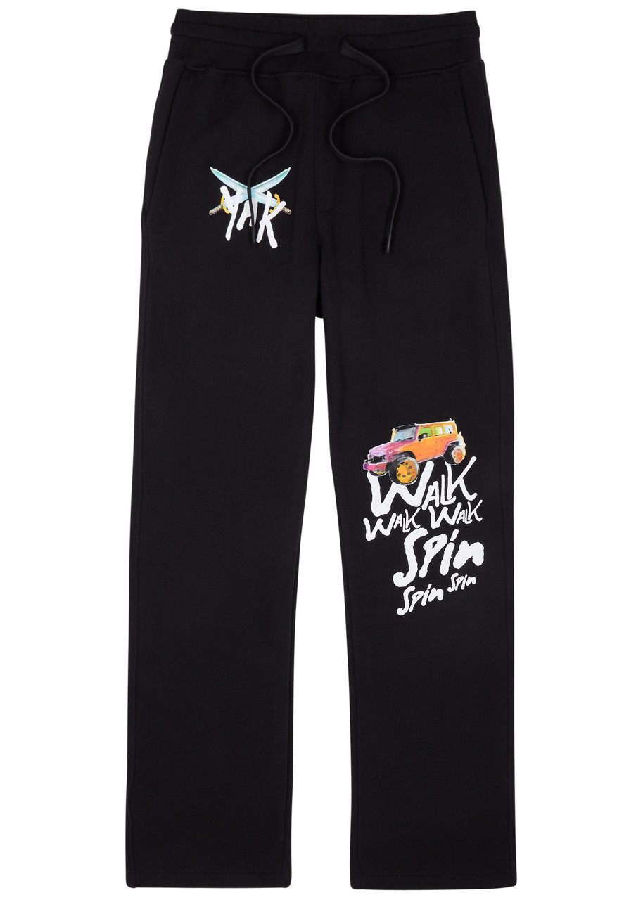 NAHMIAS X KODAK BLACK PRINTED COTTON SWEATPANTS