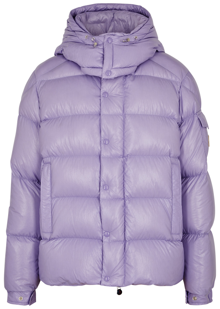Moncler Extraordinary Forever Maya Quilted Shell Jacket - Purple - 4 (UK42 /xl)