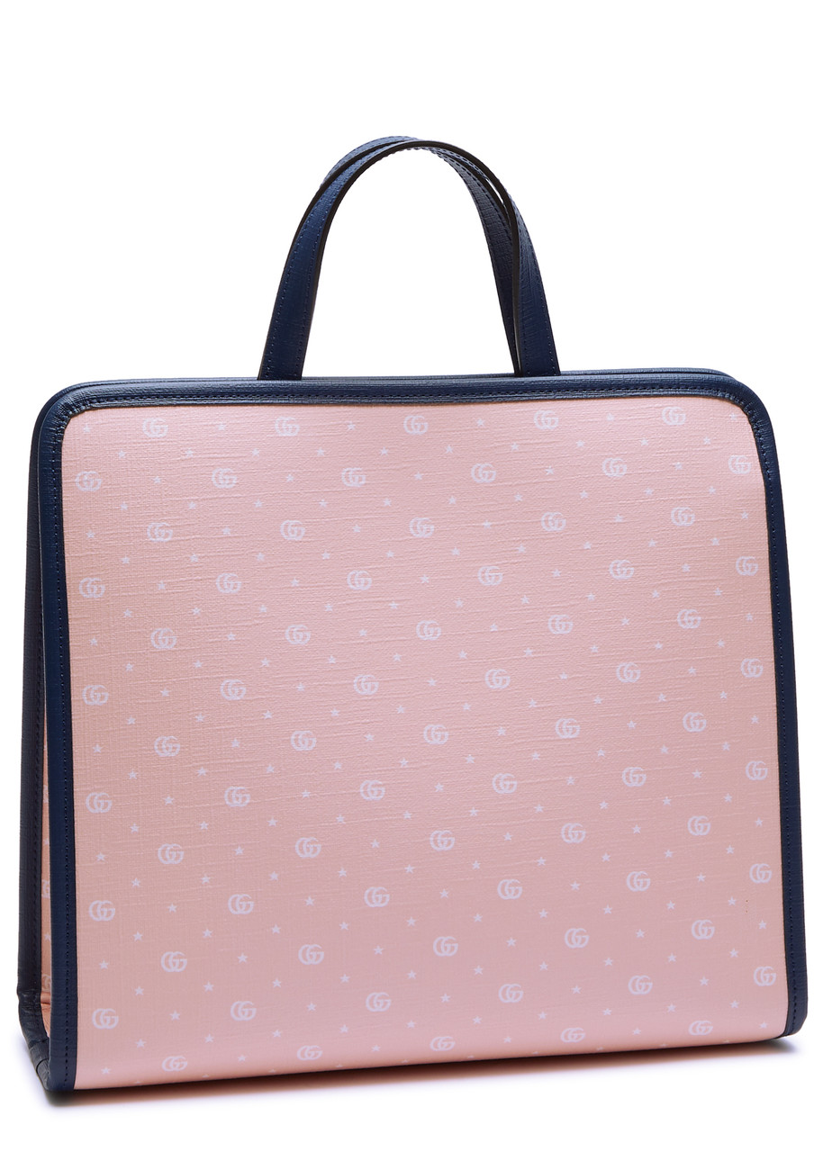 GUCCI GUCCI KIDS X THE JETSONS PRINTED LEATHER TOTE BAG