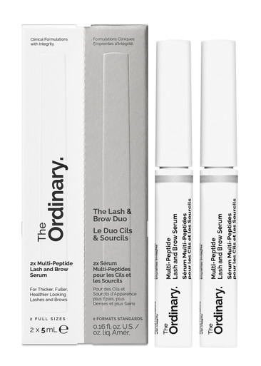 The Ordinary The Lash & Brow Duo, Gift Sets, Glycerin, Butylene Glycol In White
