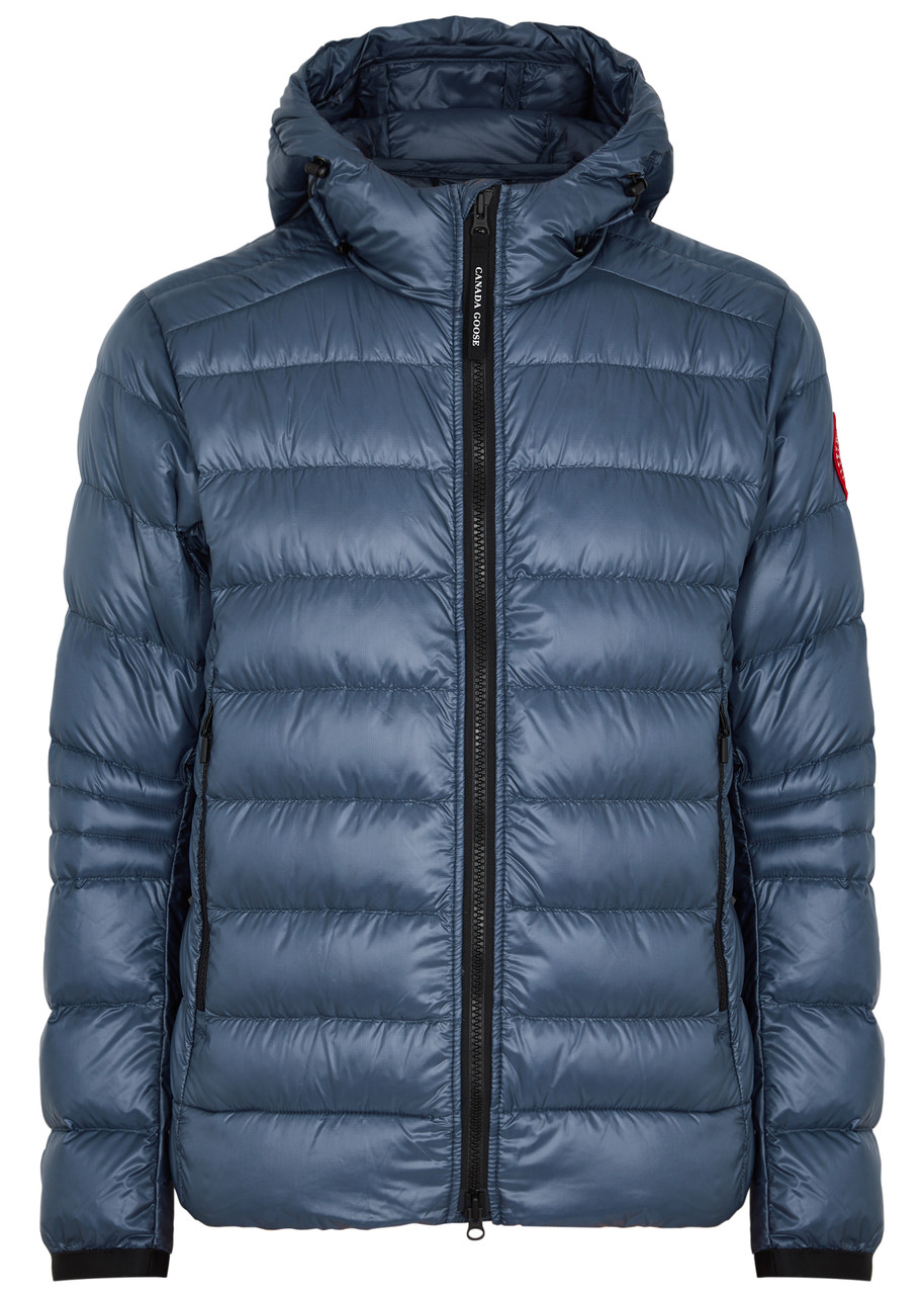 Canada Goose Crofton Quilted Shell Jacket In Blue