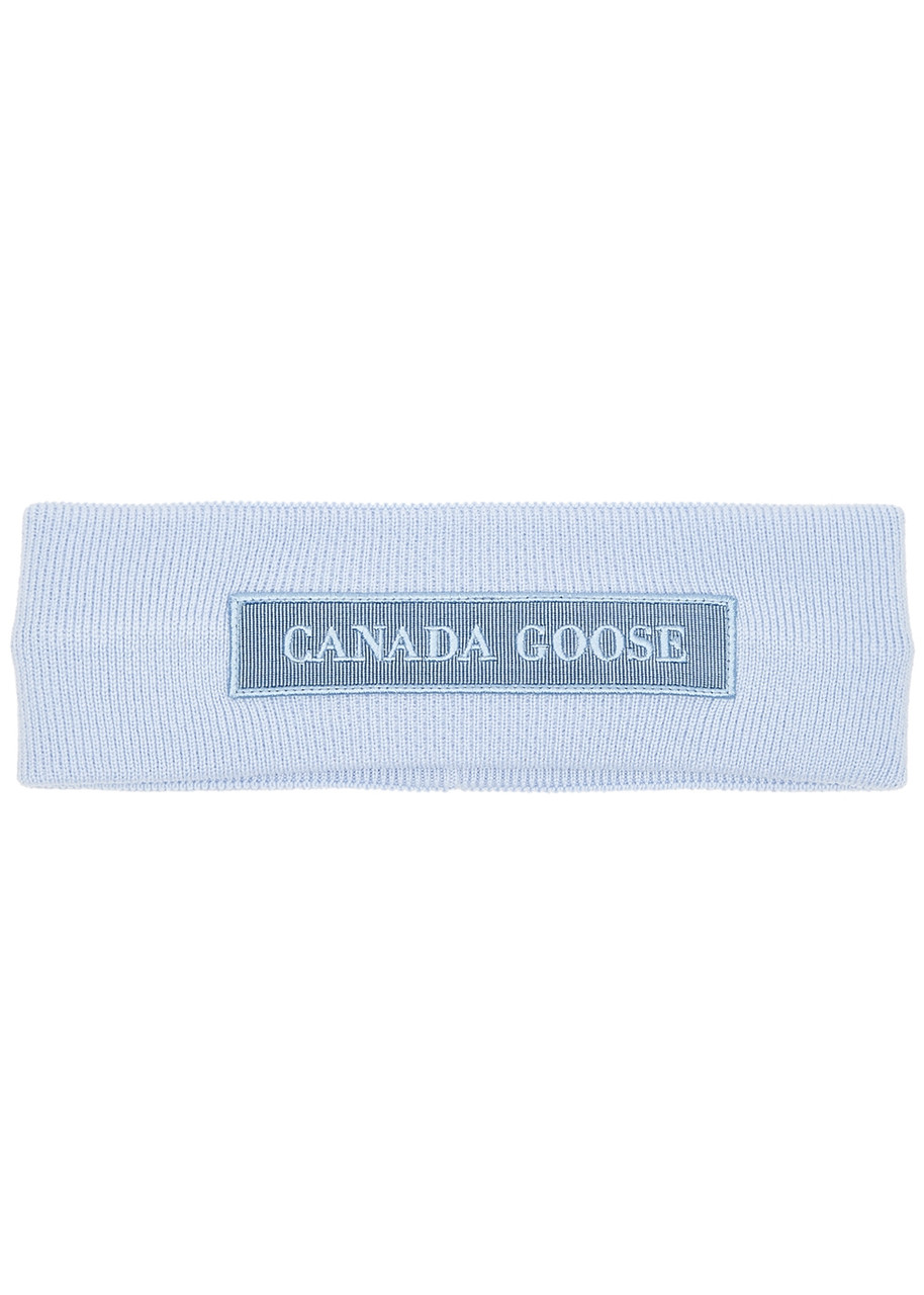 Canada Goose A Tonal Emblem Ear Warmer - Blue - One Size