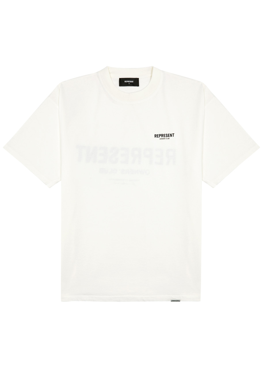 Represent Owners Club Cotton T-shirt In White
