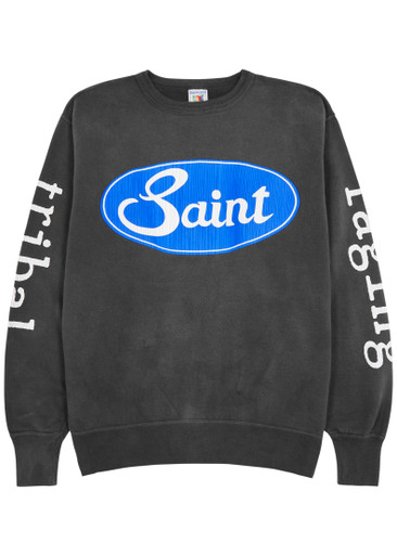 SAINT MXXXXXX Saint Tribal printed cotton sweatshirt