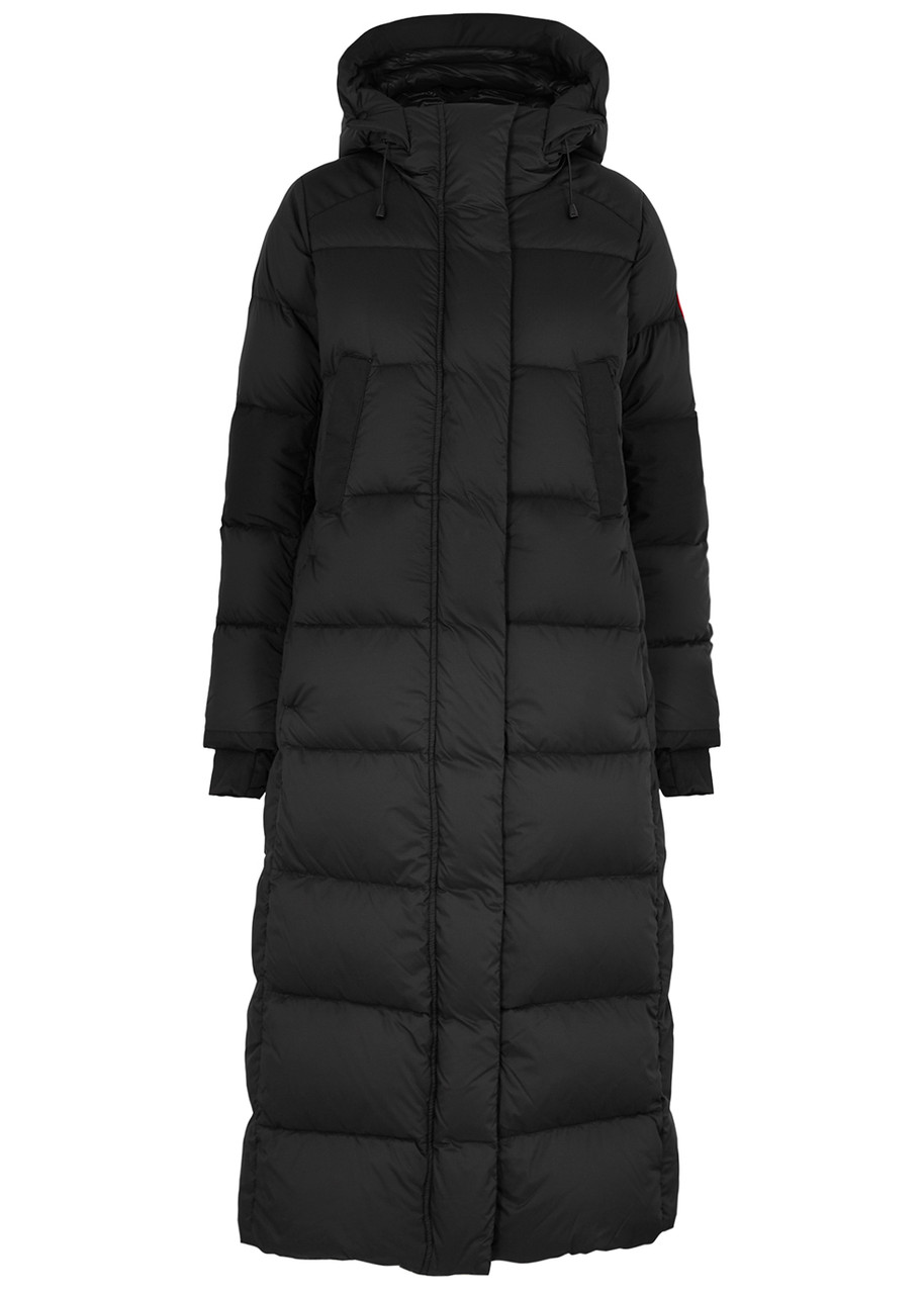 Canada Goose Alliston Longline Quilted Shell Coat - Black - XL