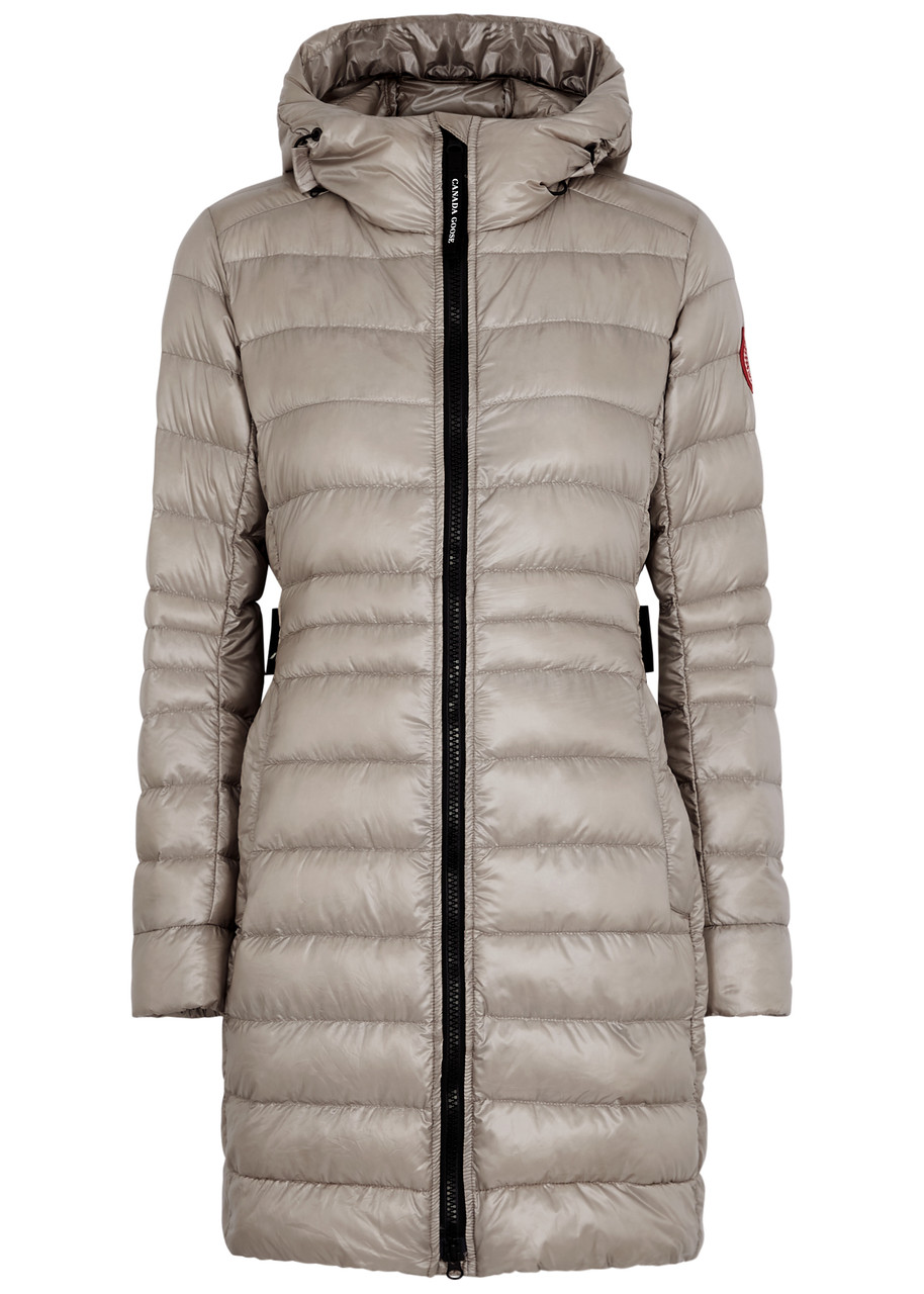 Canada Goose Cypress Quilted Feather-light Shell Jacket, Beige, Jacket - XS