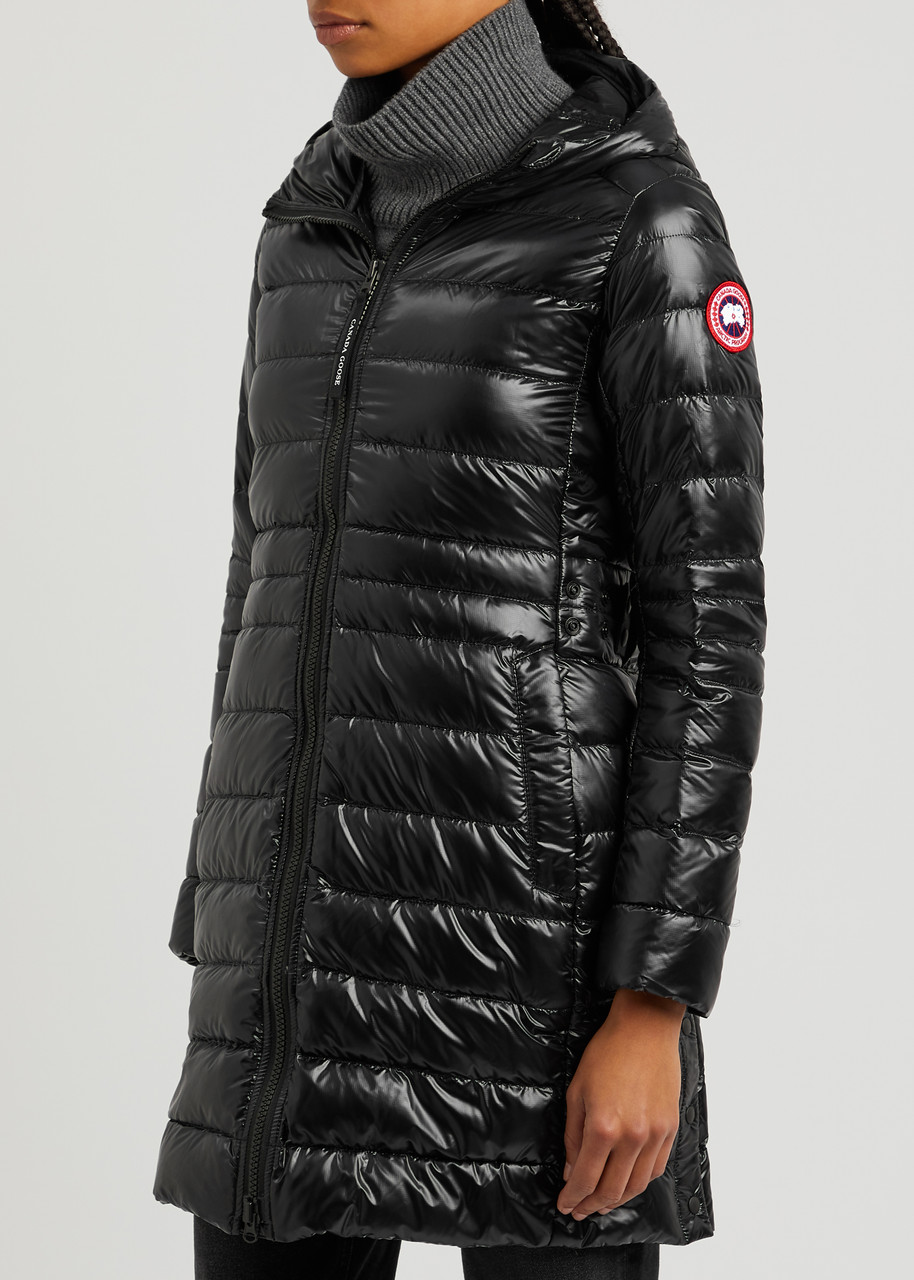 Canada Goose Cypress Quilted Feather-light Shell Jacket, Black, Jacket In Black