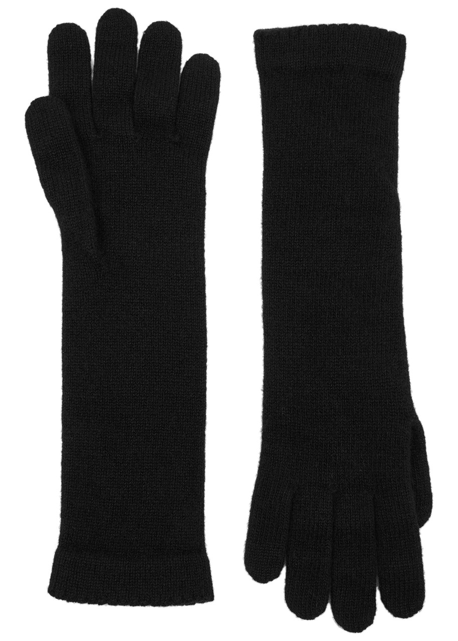 Inverni Cashmere Gloves In Black