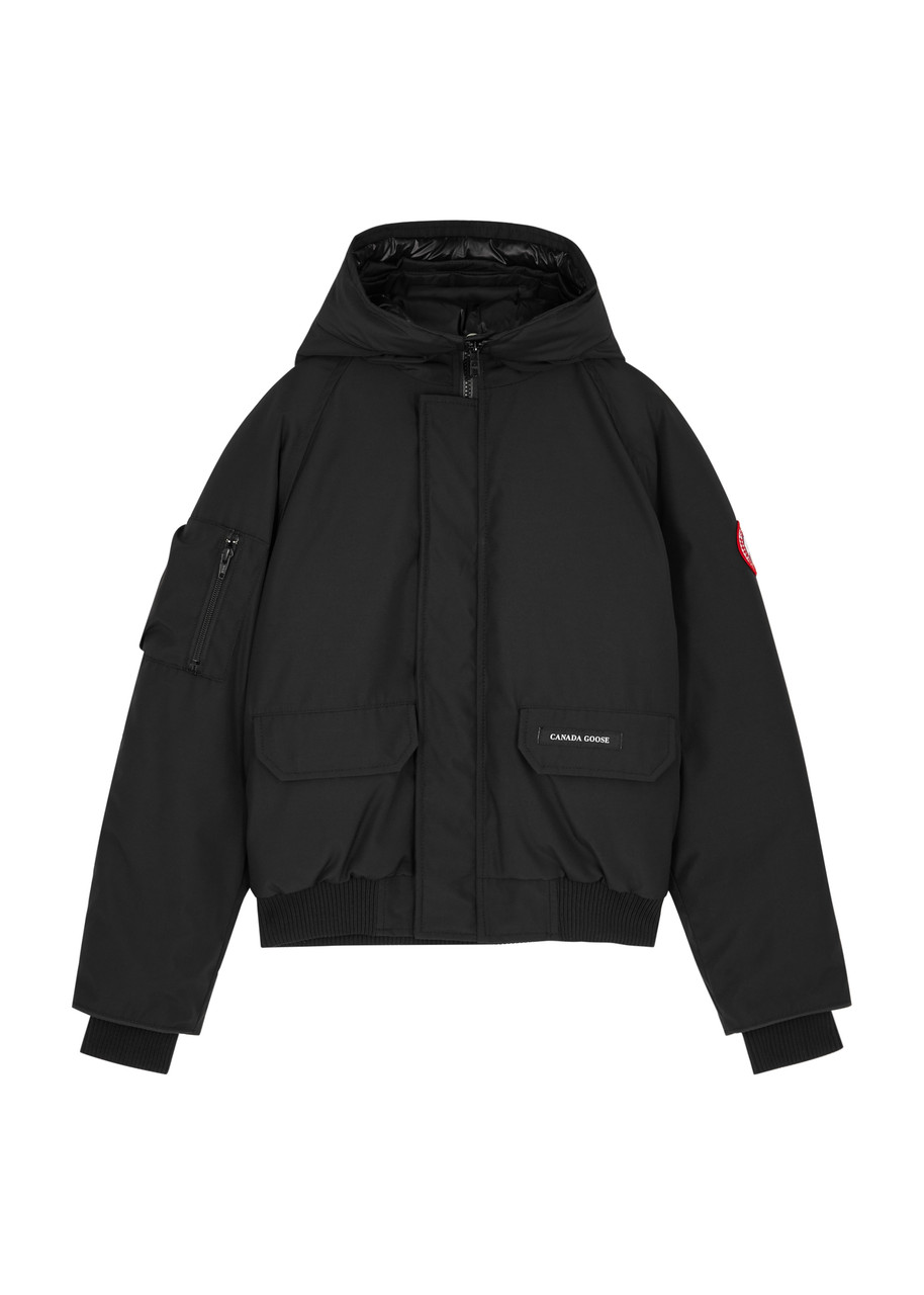 Canada Goose Kids Chilliwack Arctic-tech Bomber Jacket In Black