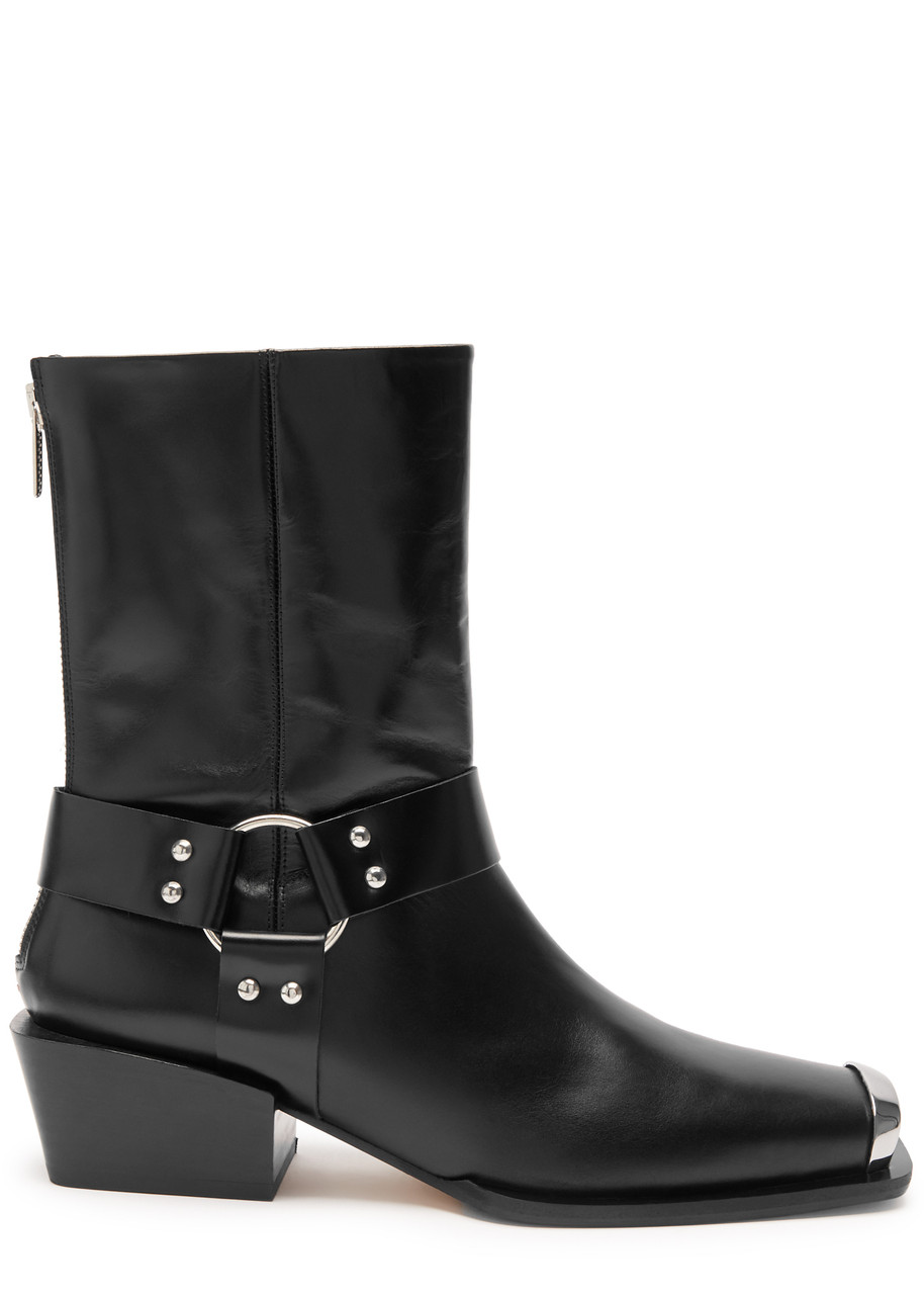 Wayne 45 Leather Ankle Boots
