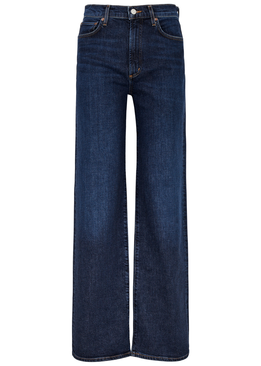 Agolde Harper Straight-leg Jeans In Indigo